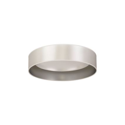 Duolla - LED-kattovalaisin ROLLER LED/24W/230V halkaisija 45 cm hopea