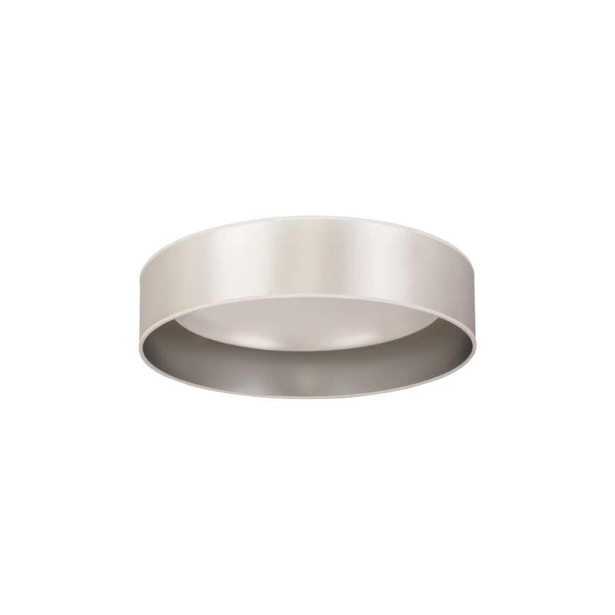 Duolla - LED-kattovalaisin ROLLER LED/24W/230V halkaisija 45 cm hopea