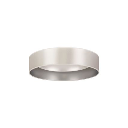 Duolla - LED-kattovalaisin ROLLER LED/24W/230V halkaisija 45 cm hopea