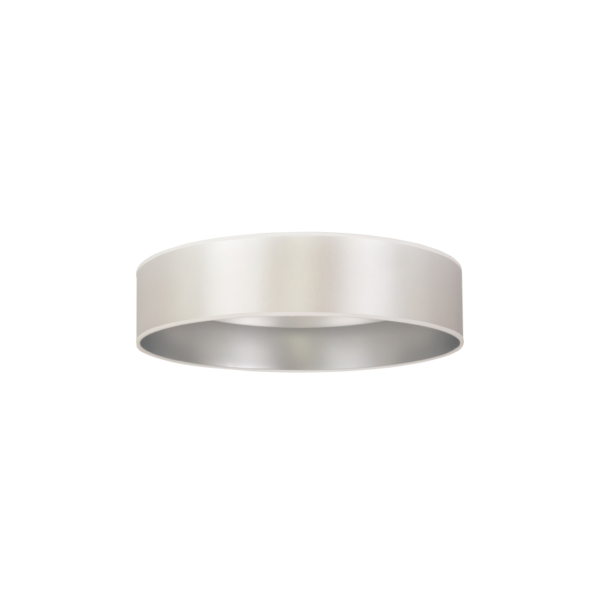 Duolla - LED-kattovalaisin ROLLER LED/24W/230V halkaisija 45 cm hopea