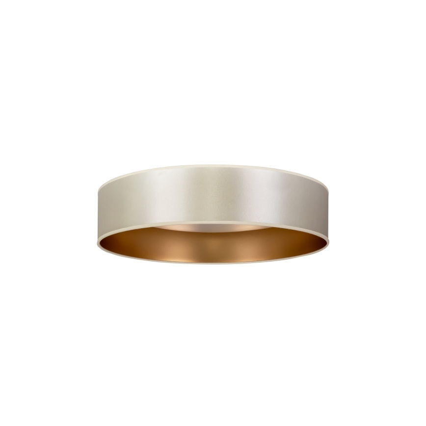 Duolla - LED-kattovalaisin ROLLER LED/24W/230V halkaisija 45 cm hopea/kulta