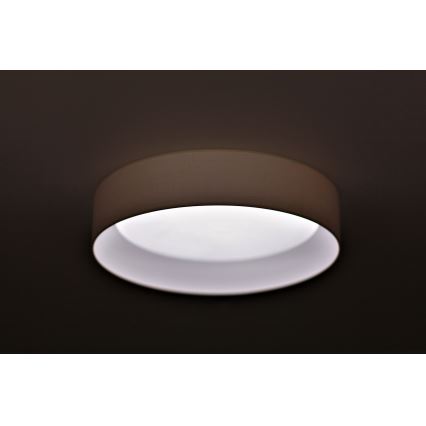 Duolla - LED-kattovalaisin ROLLER LED/24W/230V halkaisija 45 cm kerma