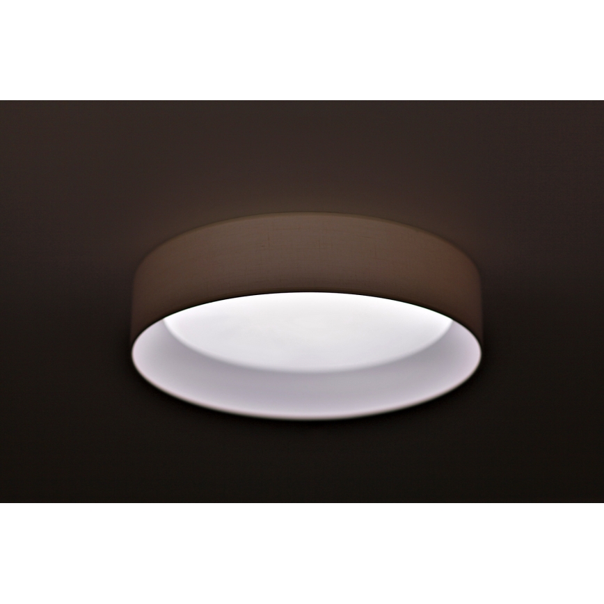 Duolla - LED-kattovalaisin ROLLER LED/24W/230V halkaisija 45 cm kerma