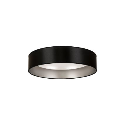 Duolla - LED-kattovalaisin ROLLER LED/24W/230V halkaisija 45 cm musta/hopea