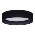 Duolla - LED-kattovalaisin ROLLER LED/24W/230V halkaisija 45 cm musta