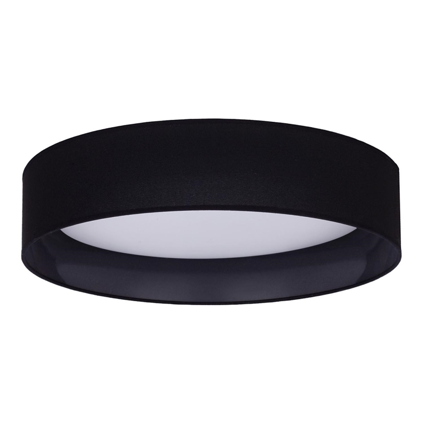 Duolla - LED-kattovalaisin ROLLER LED/24W/230V halkaisija 45 cm musta