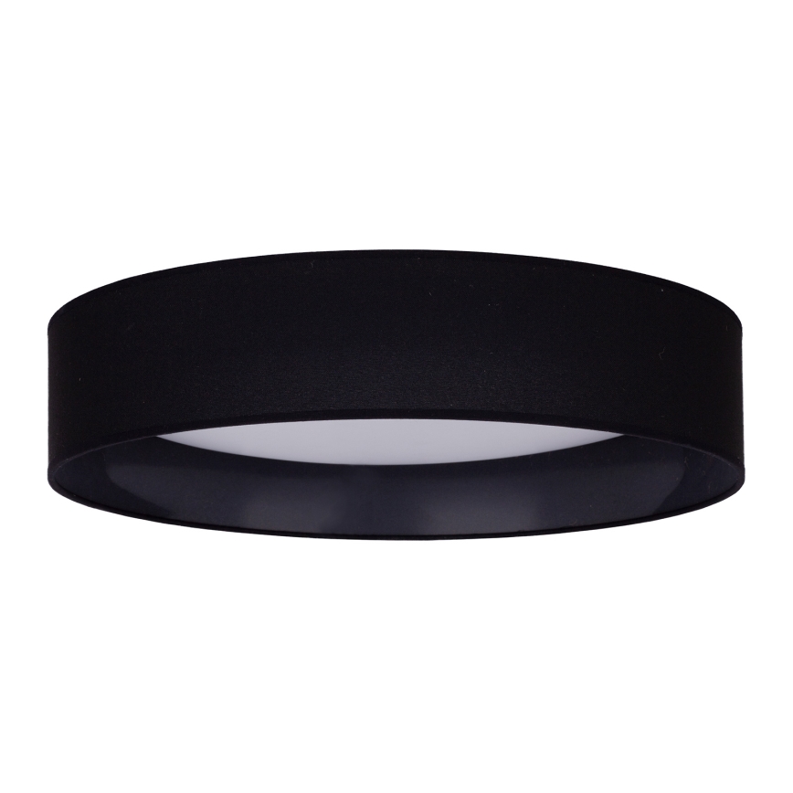 Duolla - LED-kattovalaisin ROLLER LED/24W/230V halkaisija 45 cm musta