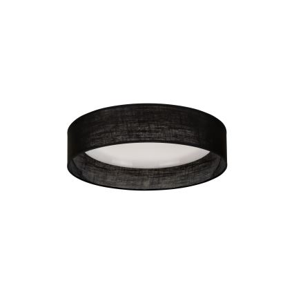 Duolla - LED-kattovalaisin ROLLER LED/24W/230V halkaisija 45 cm musta