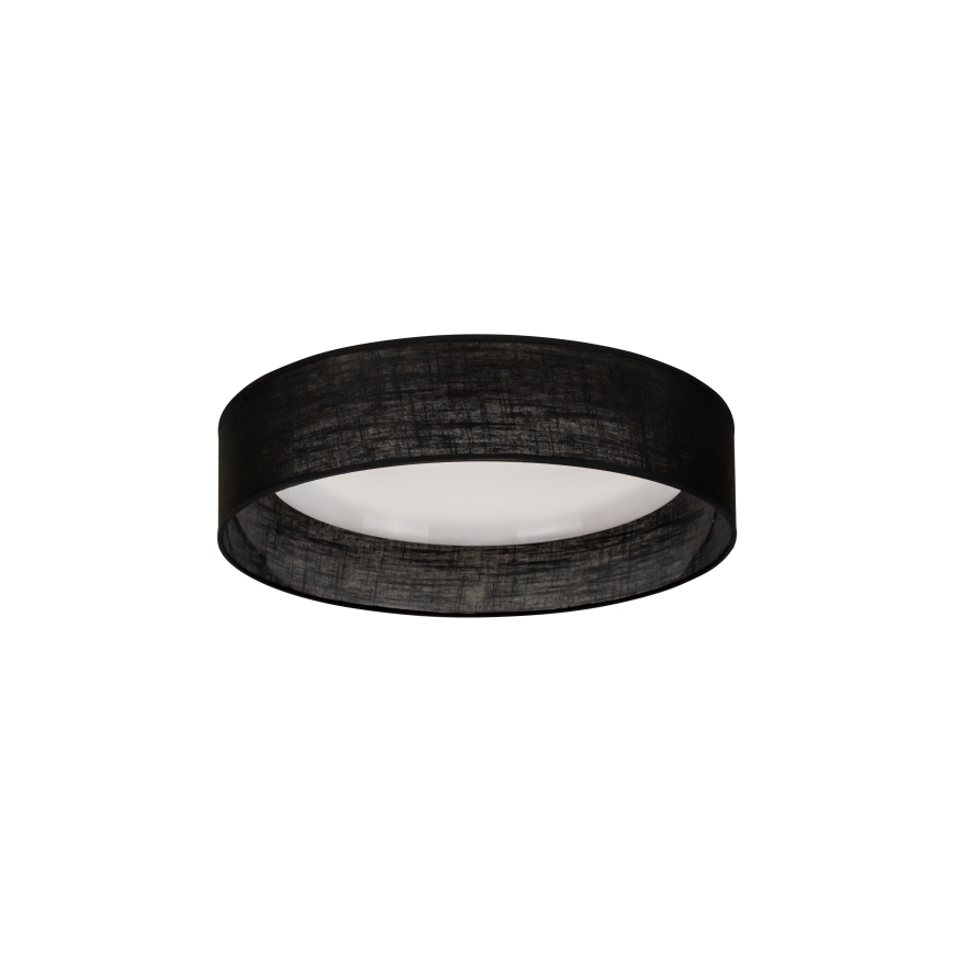 Duolla - LED-kattovalaisin ROLLER LED/24W/230V halkaisija 45 cm musta