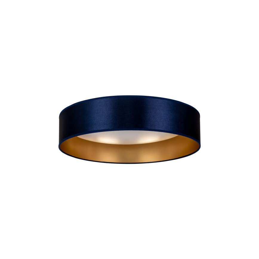Duolla - LED-kattovalaisin ROLLER LED/24W/230V halkaisija 45 cm sininen/kulta