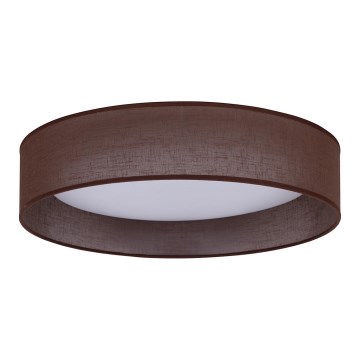 Duolla - LED-kattovalaisin ROLLER LED/24W/230V halkaisija 45 cm tummanruskea