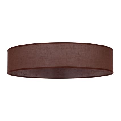Duolla - LED-kattovalaisin ROLLER LED/24W/230V halkaisija 45 cm tummanruskea
