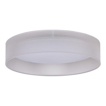 Duolla - LED-kattovalaisin ROLLER LED/24W/230V halkaisija 45 cm vaaleanharmaa