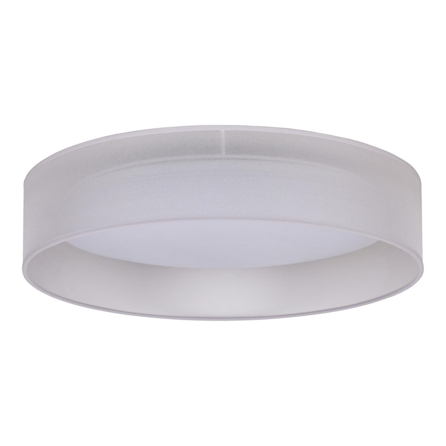 Duolla - LED-kattovalaisin ROLLER LED/24W/230V halkaisija 45 cm vaaleanharmaa