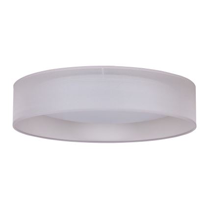 Duolla - LED-kattovalaisin ROLLER LED/24W/230V halkaisija 45 cm vaaleanharmaa