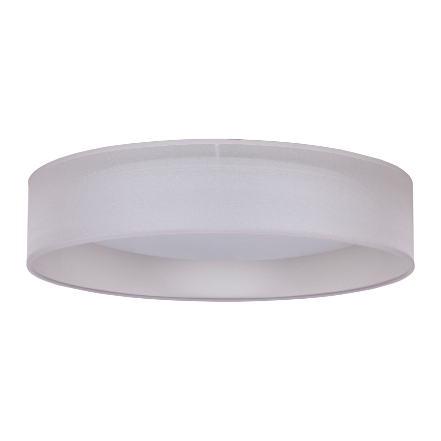 Duolla - LED-kattovalaisin ROLLER LED/24W/230V halkaisija 45 cm vaaleanharmaa