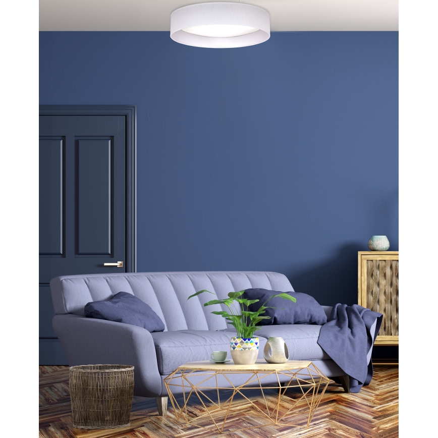 Duolla - LED-kattovalaisin ROLLER LED/24W/230V halkaisija 45 cm valkoinen