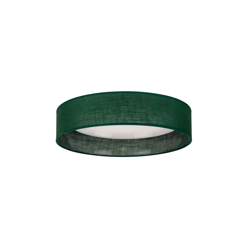 Duolla - LED-kattovalaisin ROLLER LED/24W/230V halkaisija 45 cm vihreä