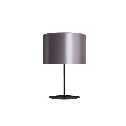 Duolla - Pöytävalaisin CANNES 1xE14/15W/230V halkaisija 20 cm hopea/kupari/musta