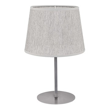Duolla - Pöytävalaisin ECO 1xE14/40W/230V halkaisija 20 cm harmaa