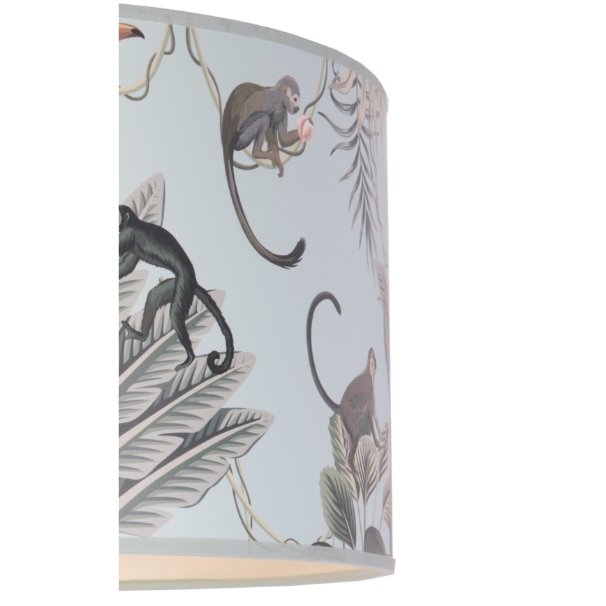 Duolla - Pöytävalaisin MONKEYS 1xE14/15W/230V halkaisija 12,5 cm
