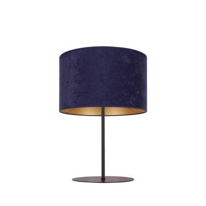 Duolla - Pöytävalaisin ROLLER 1xE14/15W/230V halkaisija 20 cm sininen/kulta