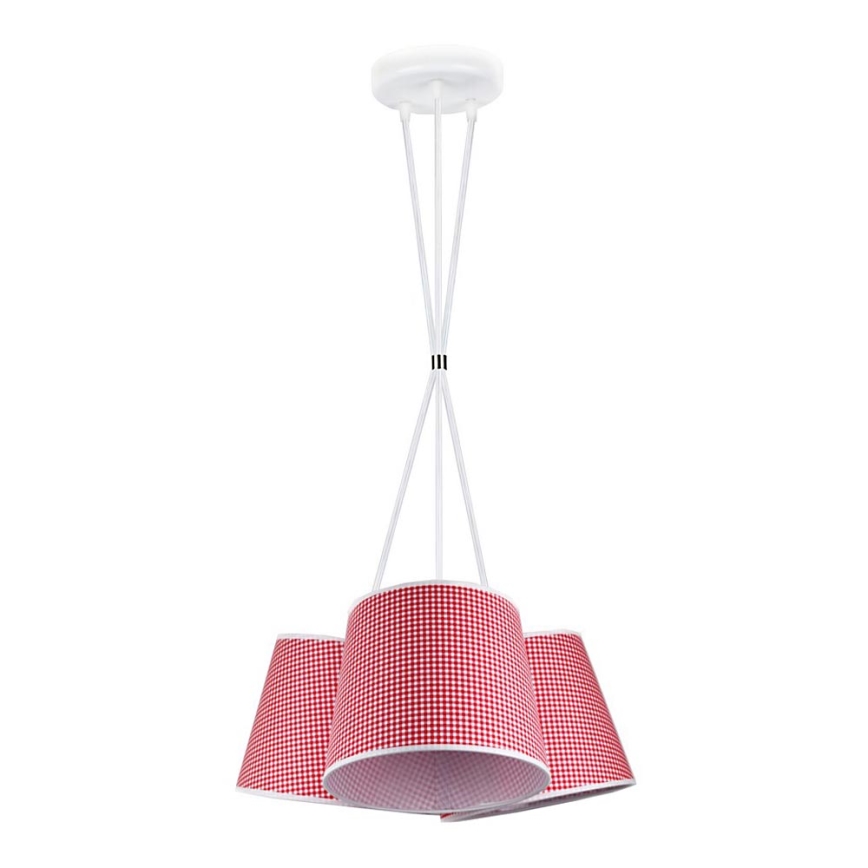 Duolla - Riippukattokruunu ROSSA 3xE27/40W/230V halkaisija 40 cm