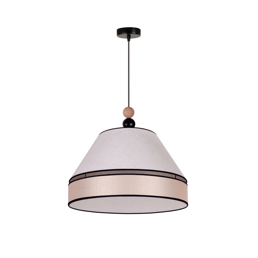 Duolla - Riippuvalaisin AVIGNON 1xE27/15W/230V d. 50 cm beige