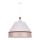 Duolla - Riippuvalaisin AVIGNON 1xE27/15W/230V d. 50 cm valkoinen/beige