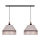 Duolla - Riippuvalaisin AVIGNON 2xE27/15W/230V beige