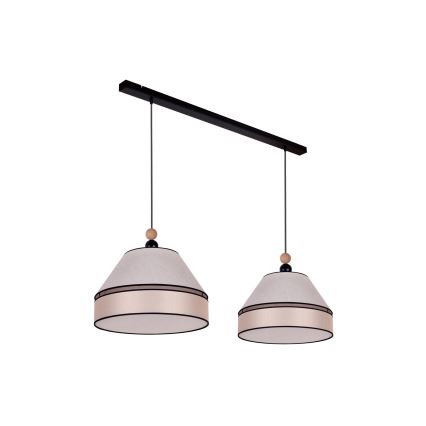 Duolla - Riippuvalaisin AVIGNON 2xE27/15W/230V beige
