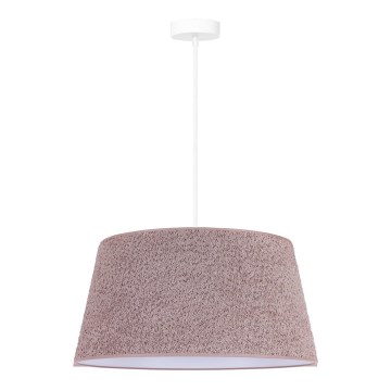 Duolla - Riippuvalaisin BOUCLE 1xE27/15W/230V d. 50 cm ruskea