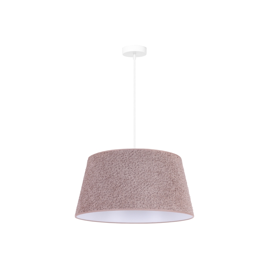 Duolla - Riippuvalaisin BOUCLE 1xE27/15W/230V d. 50 cm ruskea