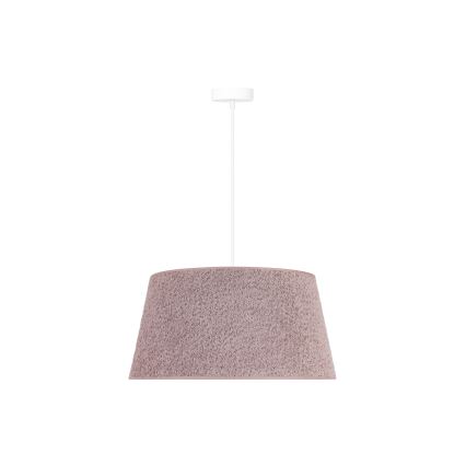 Duolla - Riippuvalaisin BOUCLE 1xE27/15W/230V d. 50 cm ruskea