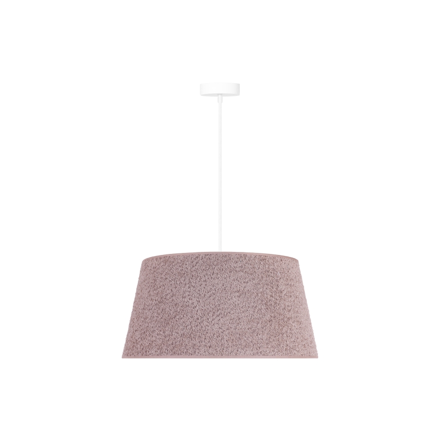 Duolla - Riippuvalaisin BOUCLE 1xE27/15W/230V d. 50 cm ruskea