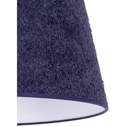 Duolla - Riippuvalaisin BOUCLE 1xE27/15W/230V d. 50 cm sininen