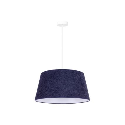 Duolla - Riippuvalaisin BOUCLE 1xE27/15W/230V d. 50 cm sininen