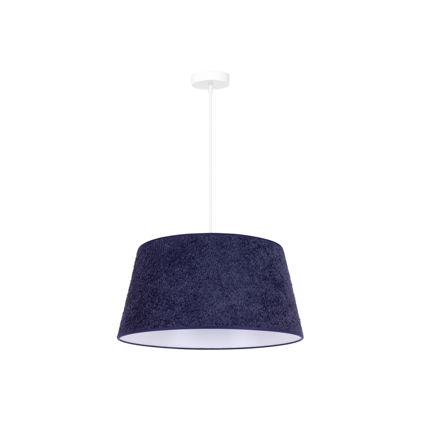 Duolla - Riippuvalaisin BOUCLE 1xE27/15W/230V d. 50 cm sininen