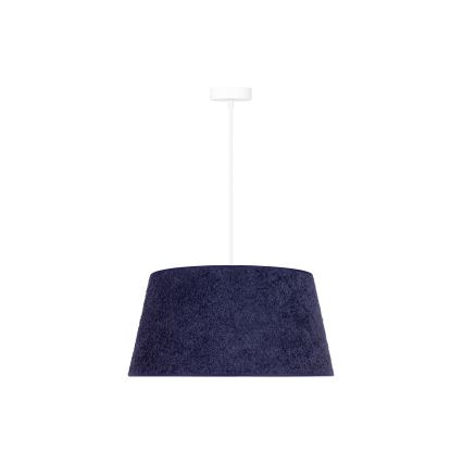 Duolla - Riippuvalaisin BOUCLE 1xE27/15W/230V d. 50 cm sininen