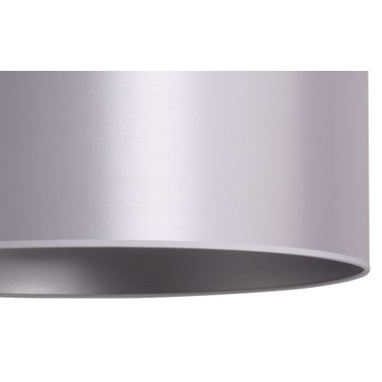 Duolla - Riippuvalaisin CANNES 1xE27/15W/230V d. 45 cm hopea