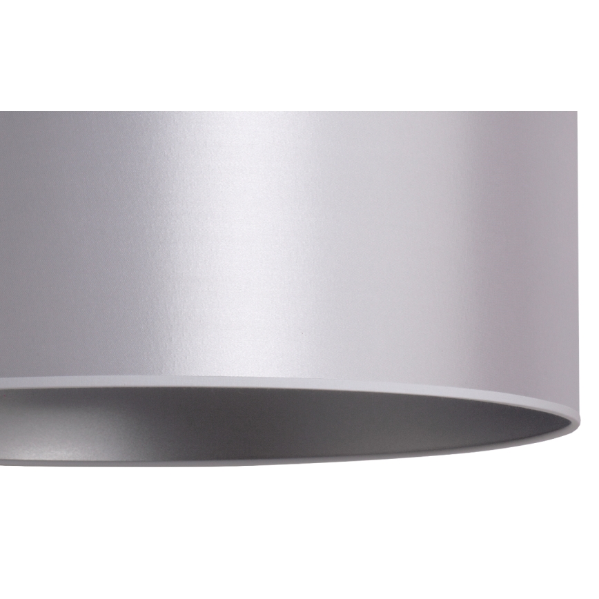 Duolla - Riippuvalaisin CANNES 1xE27/15W/230V d. 45 cm hopea