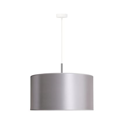 Duolla - Riippuvalaisin CANNES 1xE27/15W/230V d. 45 cm hopea