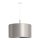 Duolla - Riippuvalaisin CANNES 1xE27/15W/230V d. 45 cm hopea