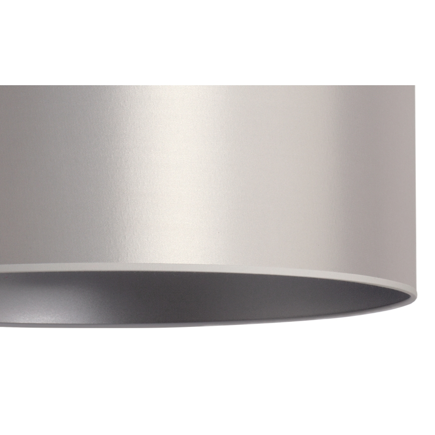 Duolla - Riippuvalaisin CANNES 1xE27/15W/230V d. 45 cm hopea