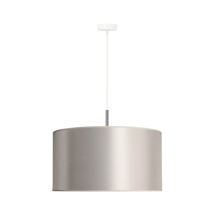 Duolla - Riippuvalaisin CANNES 1xE27/15W/230V d. 45 cm hopea