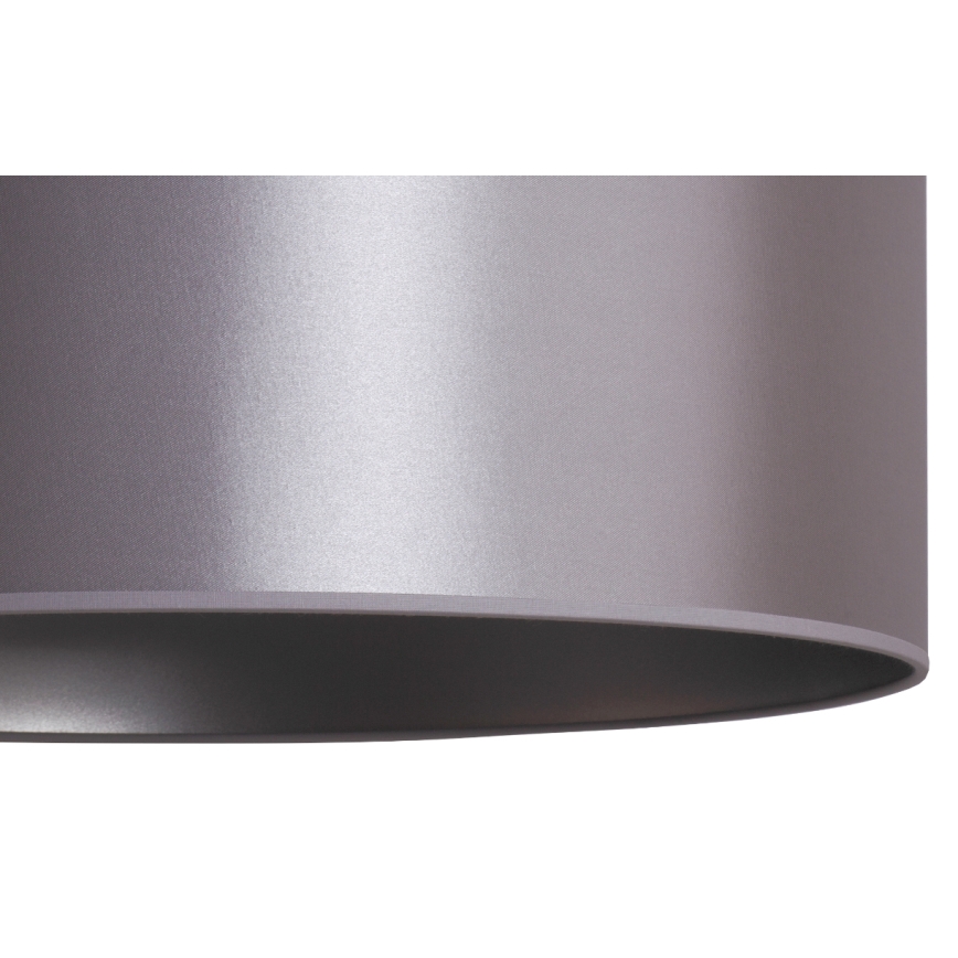 Duolla - Riippuvalaisin CANNES 1xE27/15W/230V d. 45 cm hopea