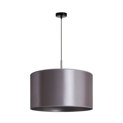 Duolla - Riippuvalaisin CANNES 1xE27/15W/230V d. 45 cm hopea