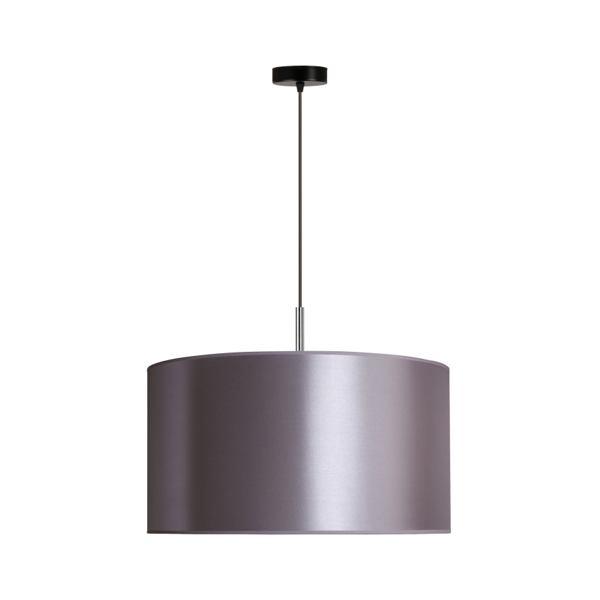 Duolla - Riippuvalaisin CANNES 1xE27/15W/230V d. 45 cm hopea