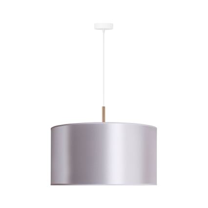 Duolla - Riippuvalaisin CANNES 1xE27/15W/230V d. 45 cm hopea/kupari