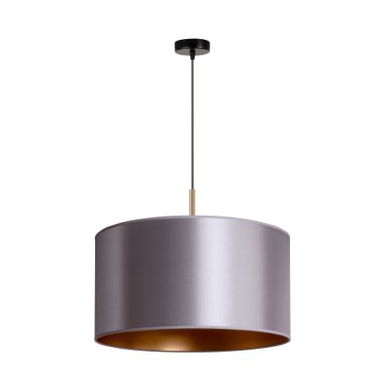 Duolla - Riippuvalaisin CANNES 1xE27/15W/230V d. 45 cm hopea/kupari